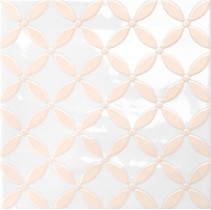 Quintessenza Ceramiche Genesi26 Bianco Lucido Deco 1